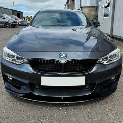 BMW 4 Series F32/F36 M Sport Front Splitter in Gloss Finish - TMC Motorsport