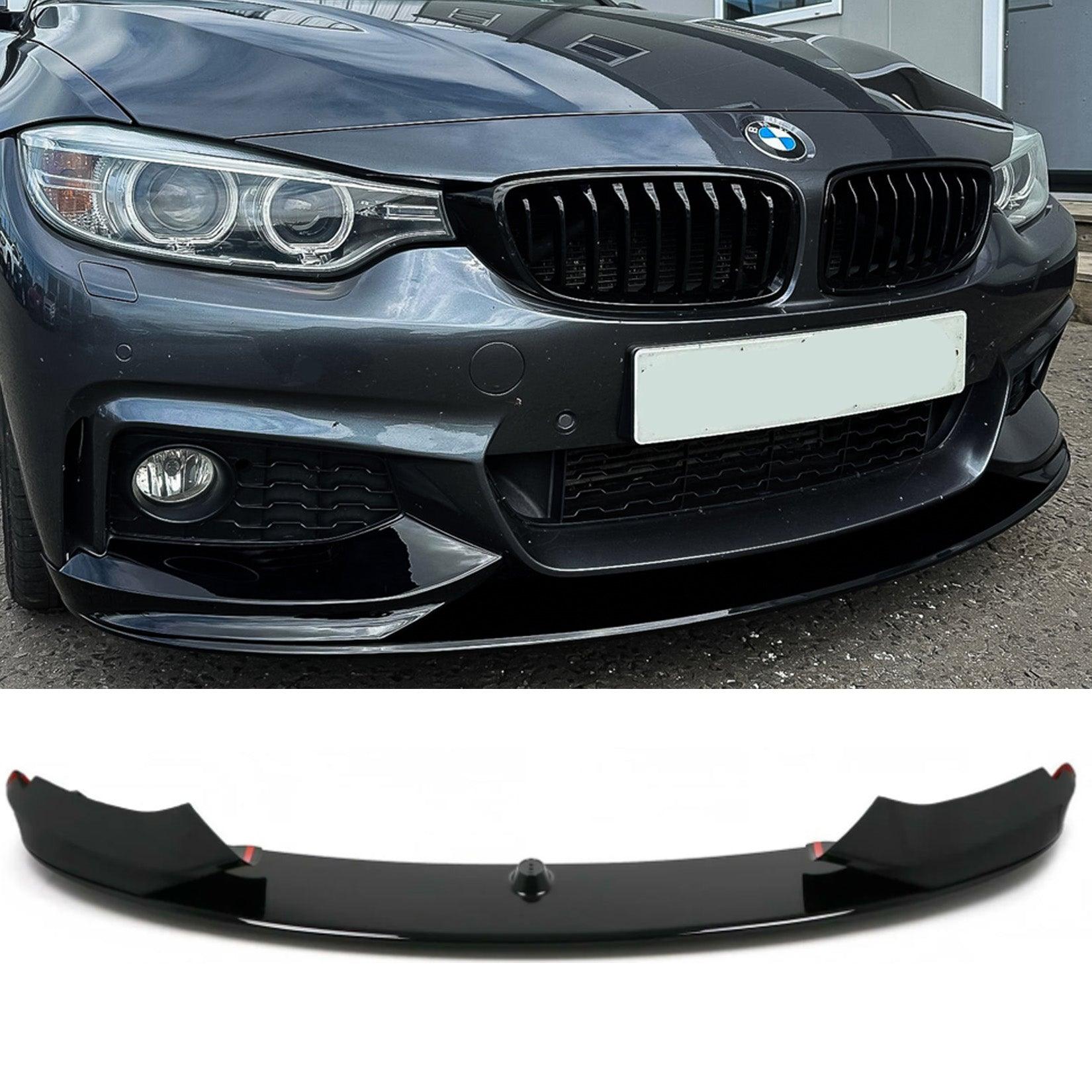 BMW 4 Series F32/F36 M Sport Front Splitter in Gloss Finish - TMC Motorsport