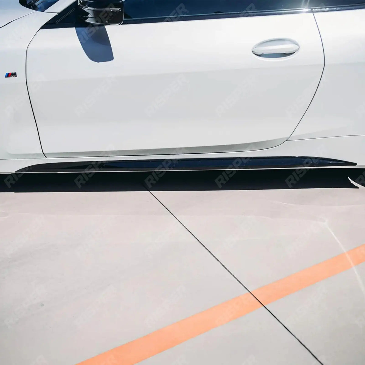 Full Aero Kit In Gloss Black with Exhaust Tips For BMW 4 Series G22 2020+ M Sport