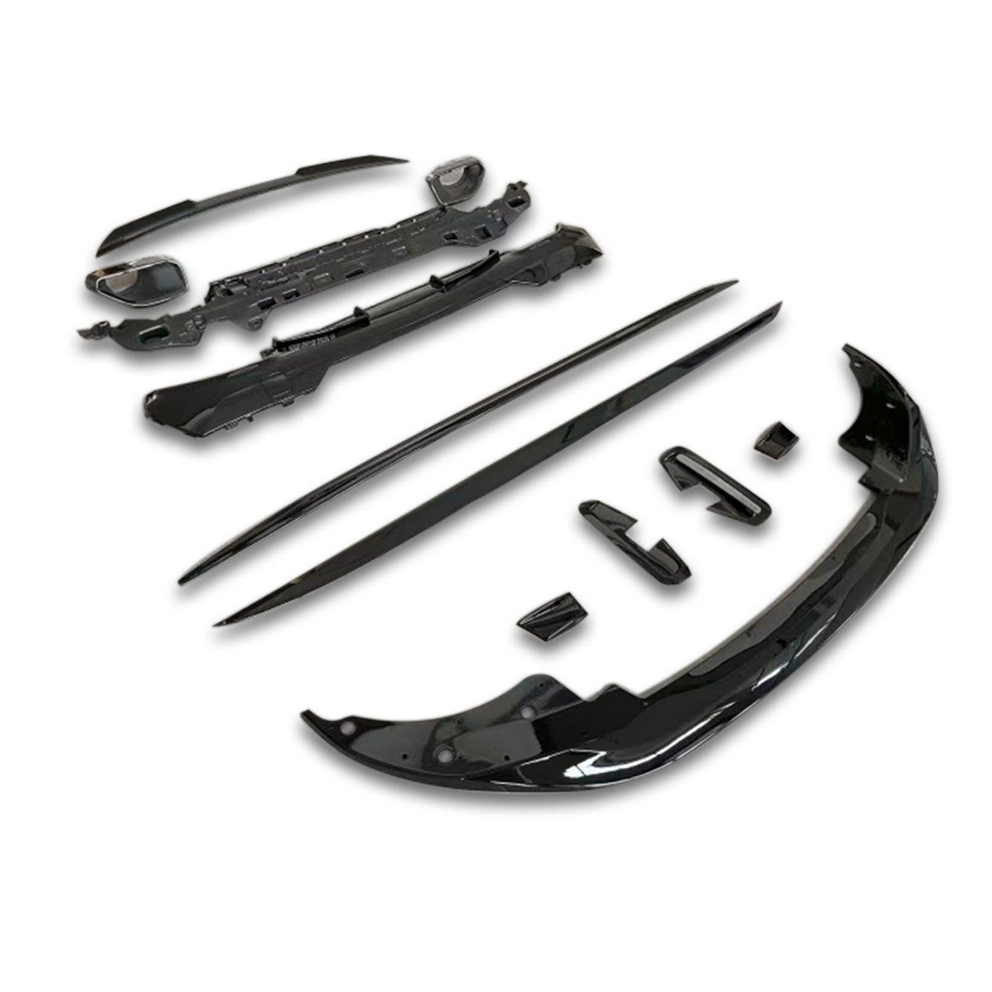 BMW 4 Series G22 2020+ M Sport - Gloss Black Full Aero Kit with Exhaust Tips - TMC Motorsport