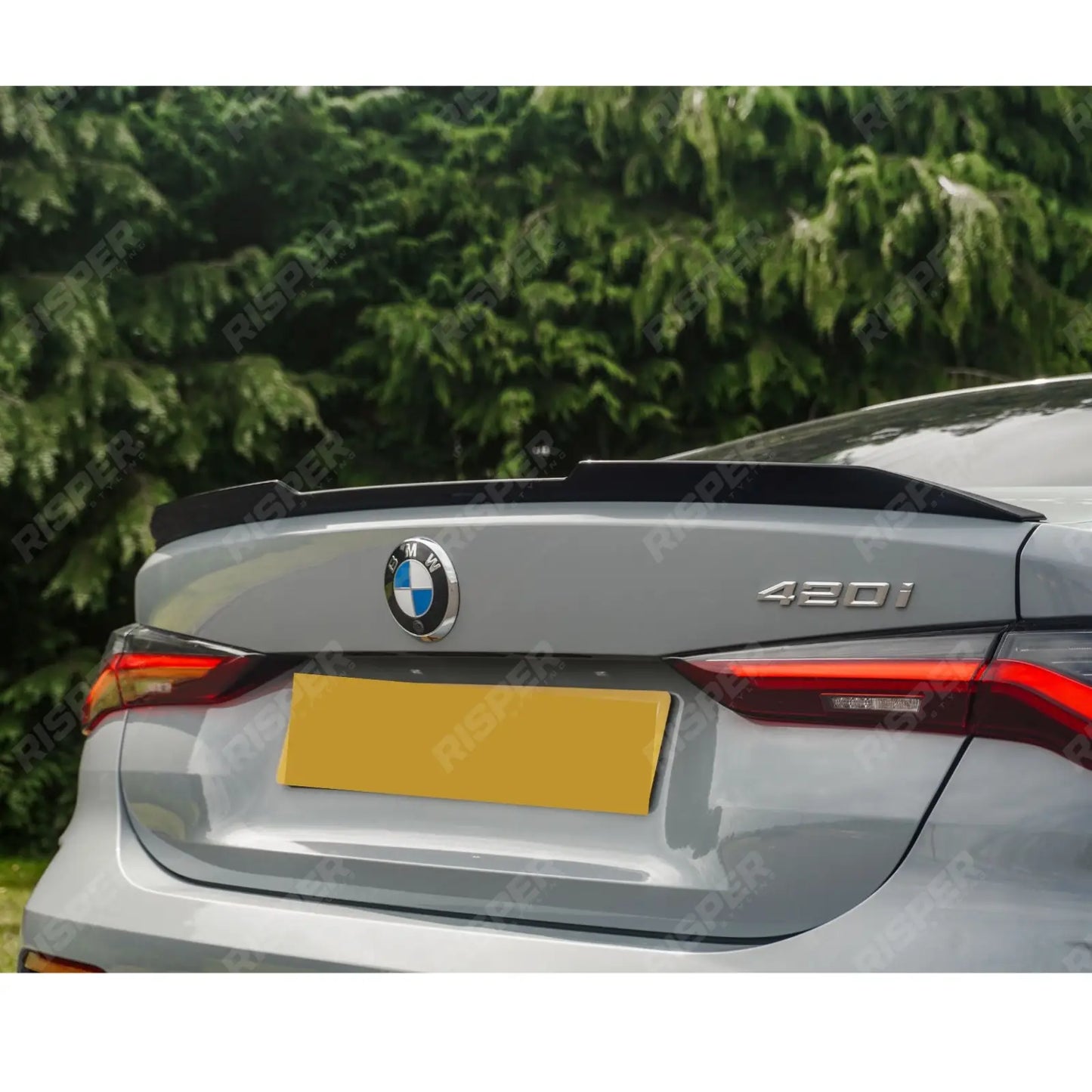 BMW 4 Series G22 2020+ M Sport - Gloss Black Full Aero Kit with Exhaust Tips