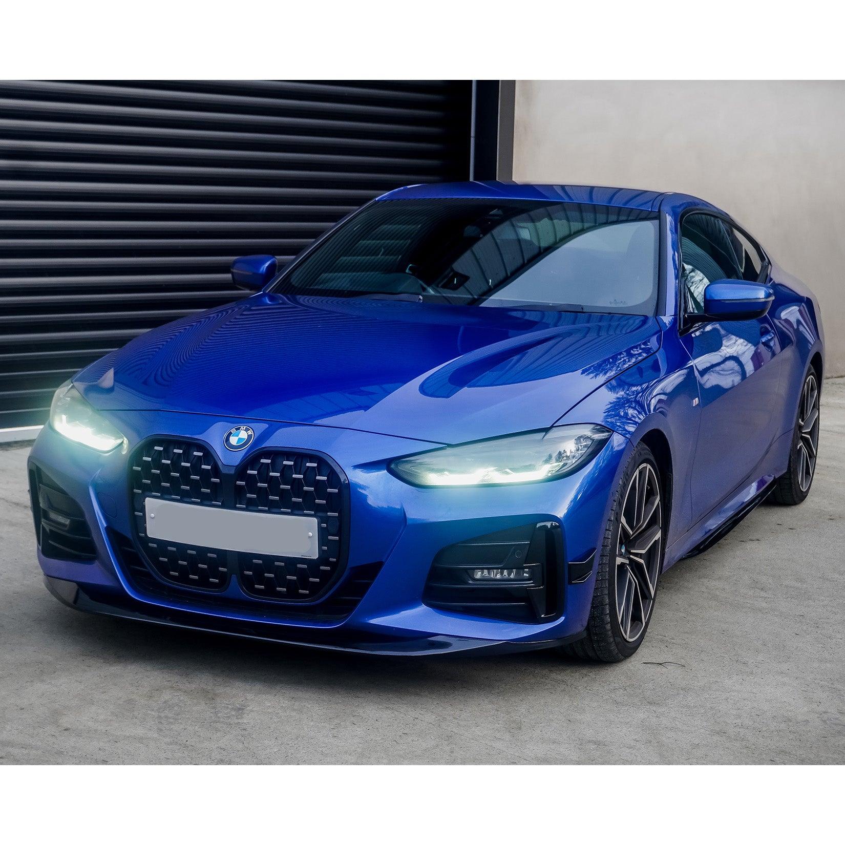 BMW 4 Series G22 2020+ M Sport - Gloss Black Full Aero Kit with Exhaust Tips - TMC Motorsport