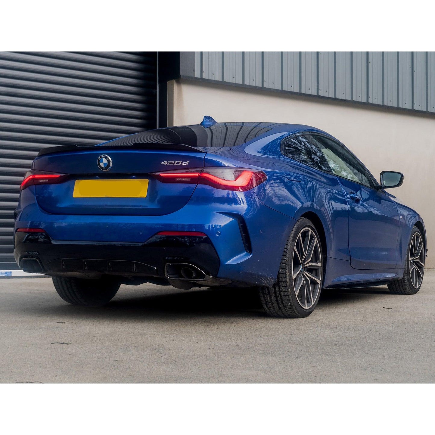 BMW 4 Series G22 2020+ M Sport - Gloss Black Full Aero Kit with Exhaust Tips - TMC Motorsport