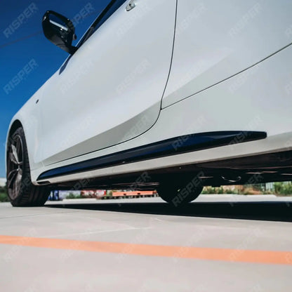 Full Aero Kit In Gloss Black with Exhaust Tips For BMW 4 Series G22 2020+ M Sport