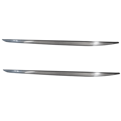 Bmw 4 Series G22 M Sport 2020+ Side Skirt Splitters In Carbon Look - TMC Motorsport