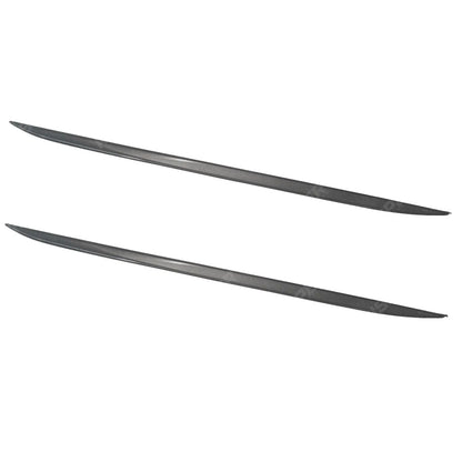 Bmw 4 Series G22 M Sport 2020+ Side Skirt Splitters In Carbon Look