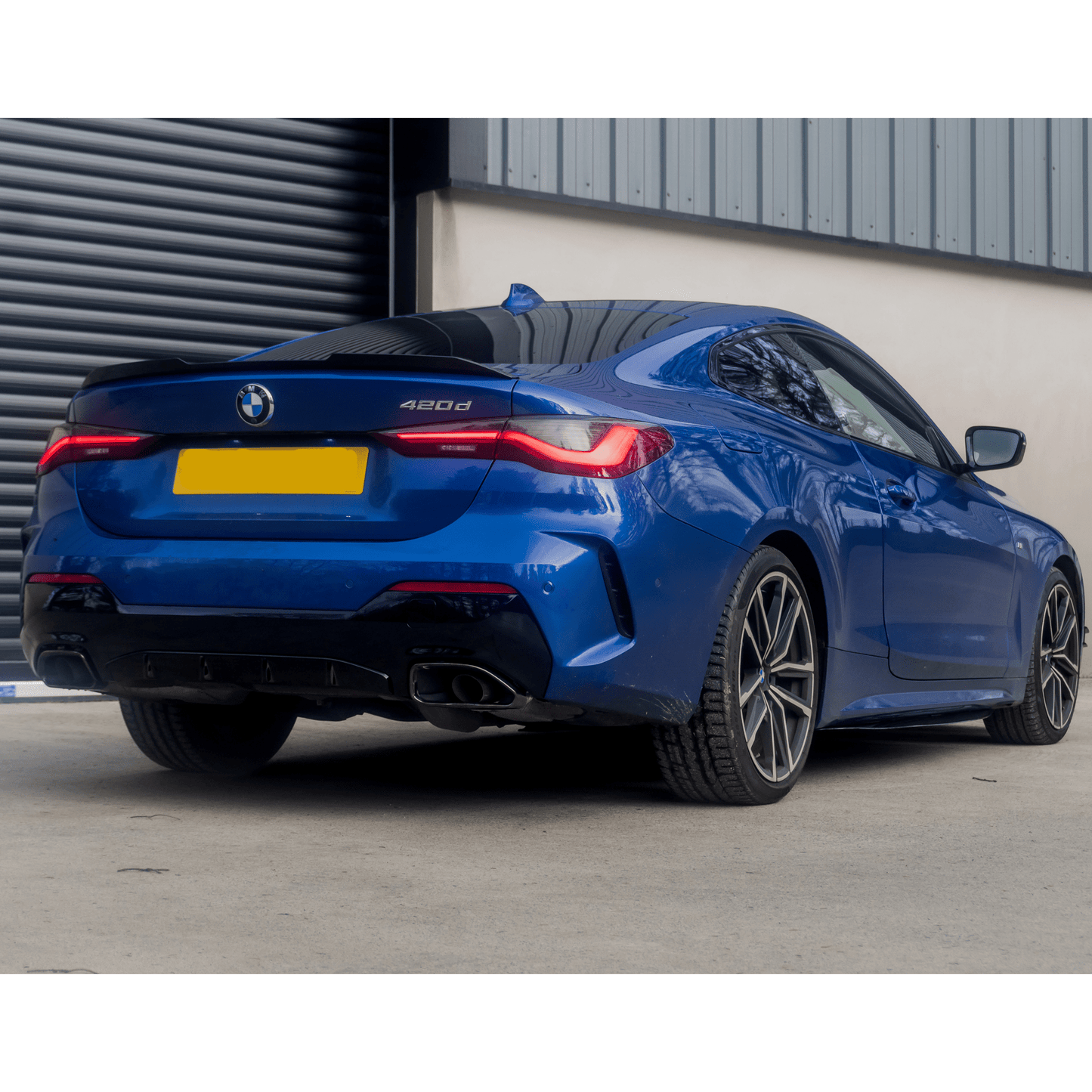 BMW 4 Series G22 M Sport 2020+ Side Skirt Splitters in Gloss Black - TMC Motorsport