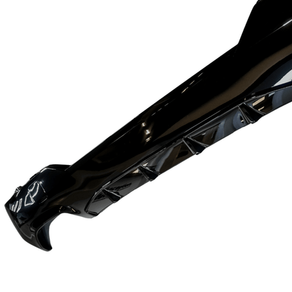 Bmw 4 Series G22 M Sport 2021+ 2 Door Coupe Rear Diffuser In Gloss Black - TMC Motorsport