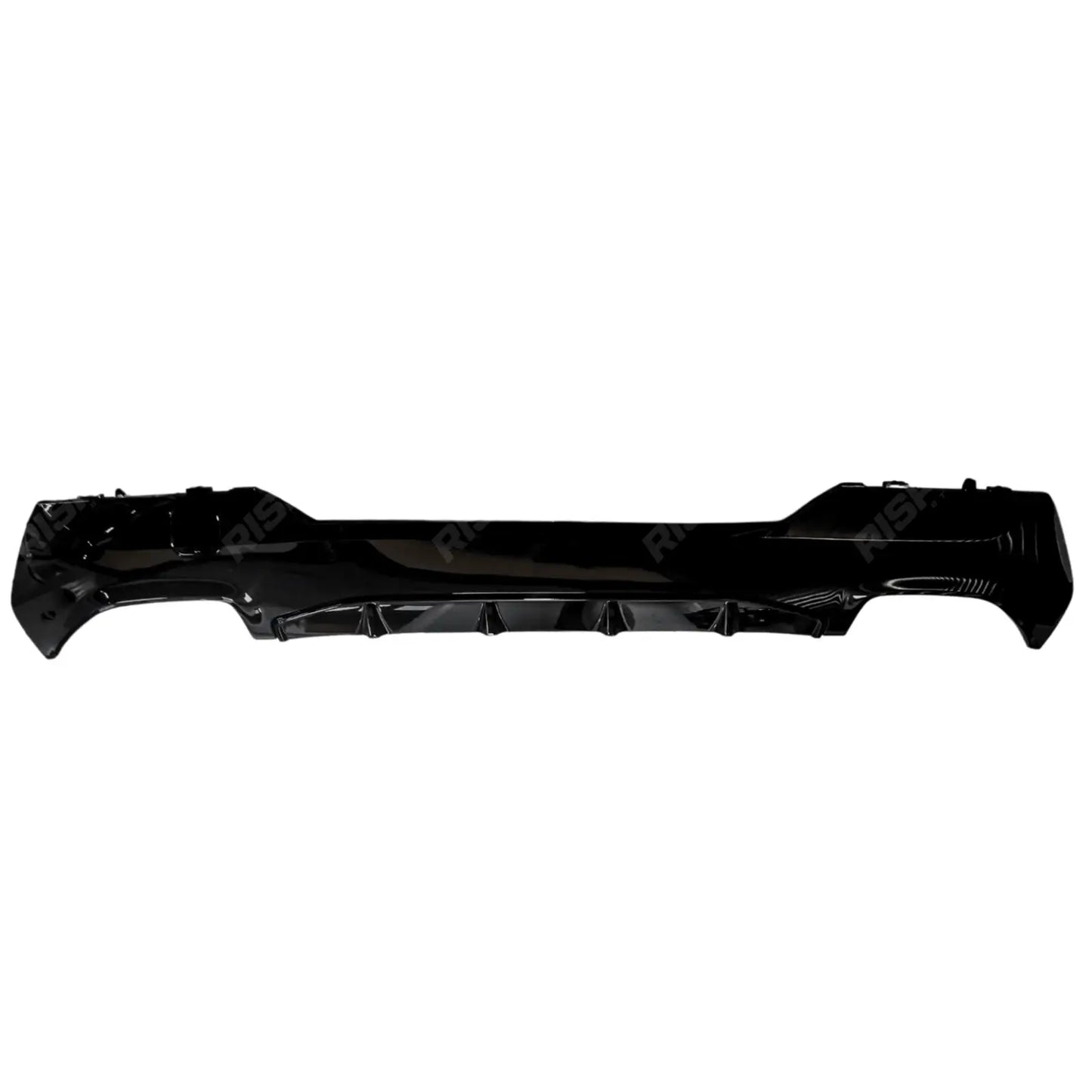 Bmw 4 Series G22 M Sport 2021+ 2 Door Coupe Rear Diffuser In Gloss Black