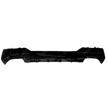 Bmw 4 Series G22 M Sport 2021+ 2 Door Coupe Rear Diffuser In Gloss Black