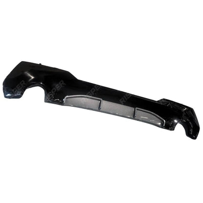 BMW 4 Series G22 M Sport MP Competition Rear Diffuser In Carbon Look