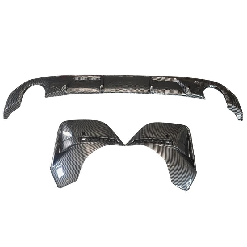 BMW 4 Series G26 M Sport MP Rear Diffuser In Carbon Look - TMC Motorsport