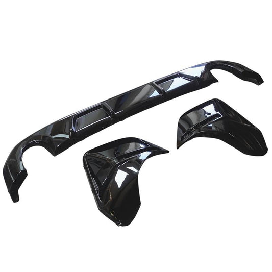 BMW 4 Series G26 M Sport MP Rear Diffuser In Gloss Black - TMC Motorsport