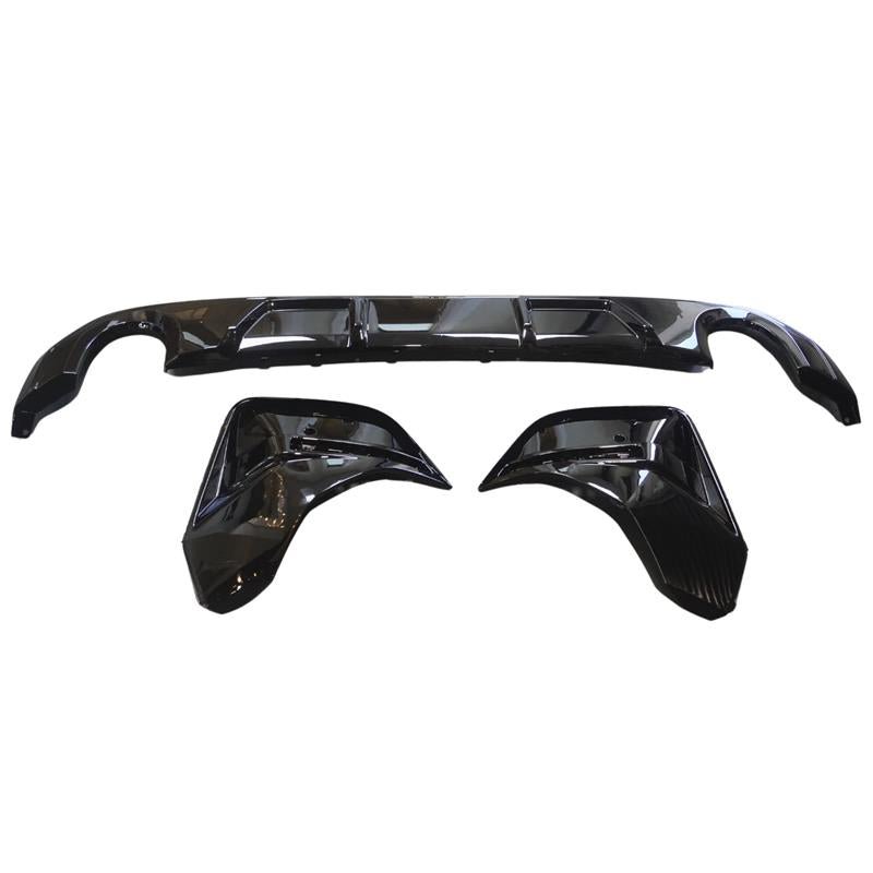 BMW 4 Series G26 M Sport MP Rear Diffuser In Gloss Black - TMC Motorsport