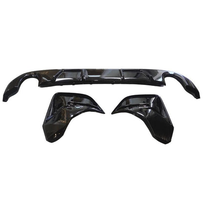 BMW 4 Series G26 M Sport MP Rear Diffuser In Gloss Black - TMC Motorsport
