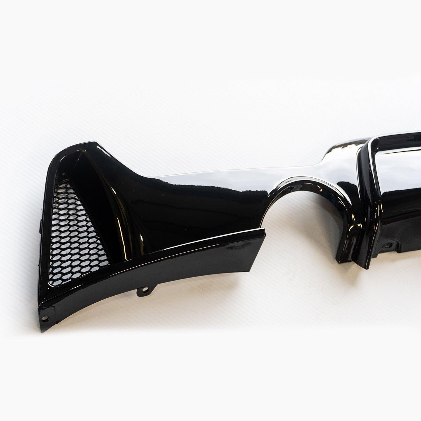 BMW 4 Series M Sport F32 F36 - Gloss Black Dual Exit Rear Diffuser - TMC Motorsport