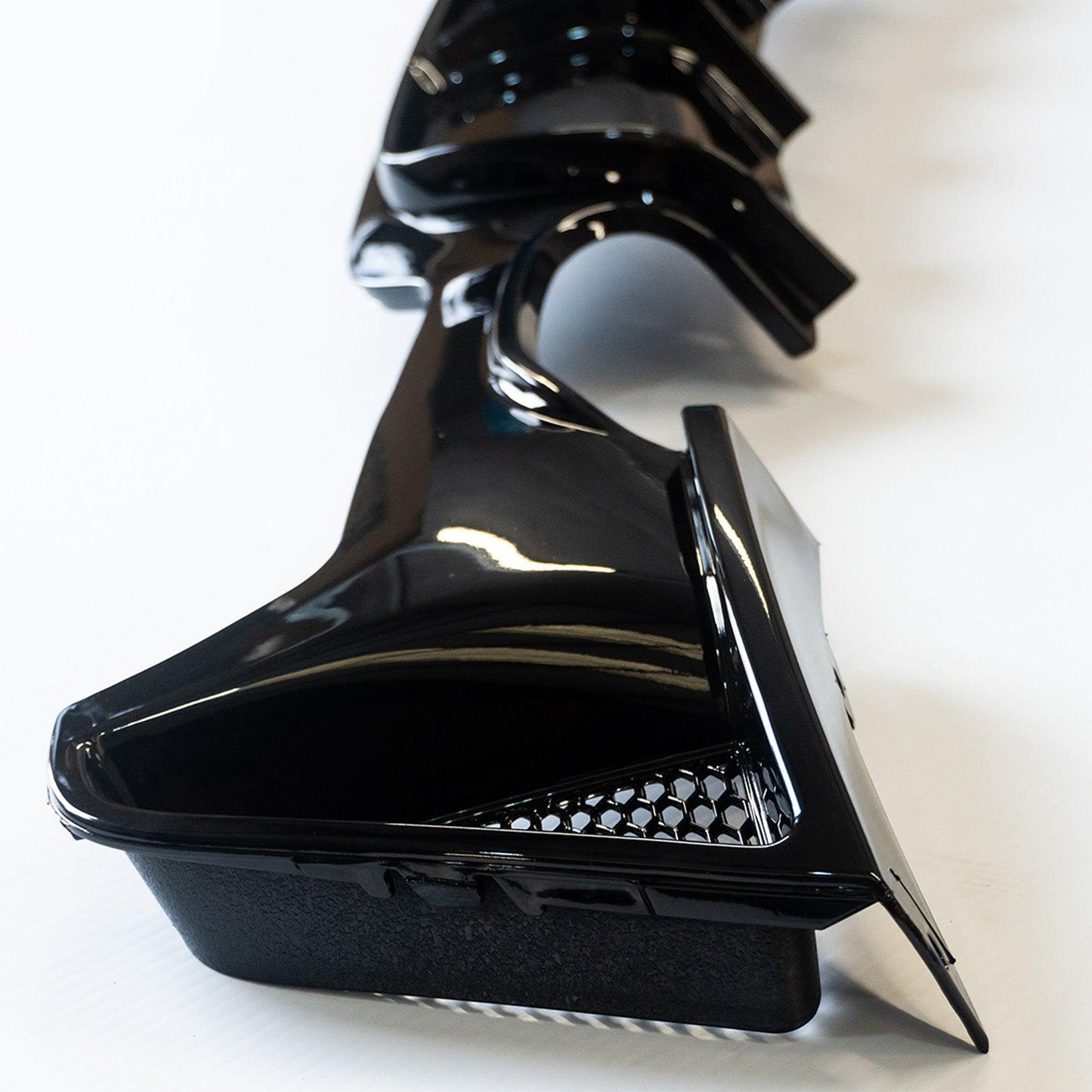 BMW 4 Series M Sport F32 F36 - Gloss Black Rear Diffuser Single Side Dual Tip - TMC Motorsport