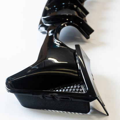 BMW 4 Series M Sport F32 F36 - Gloss Black Rear Diffuser Single Side Dual Tip - TMC Motorsport
