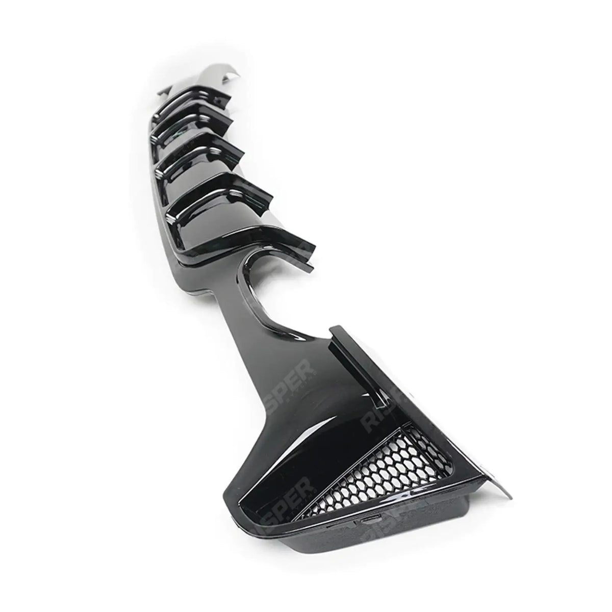 Single Sided Rear Diffuser BMW 4 Series M Sport F32 F36 - Gloss Black Rear Diffuser Single Side D ...