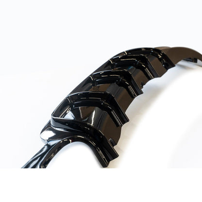 BMW 4 Series M Sport F32 F36 - Gloss Black Rear Diffuser Single Side Dual Tip - TMC Motorsport