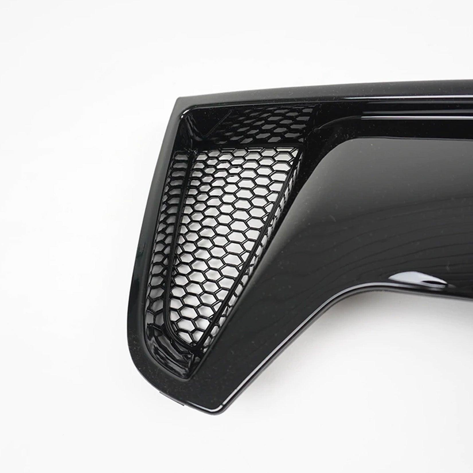 BMW 4 Series M Sport F32 F36 - Gloss Black Rear Diffuser Single Side Dual Tip - TMC Motorsport
