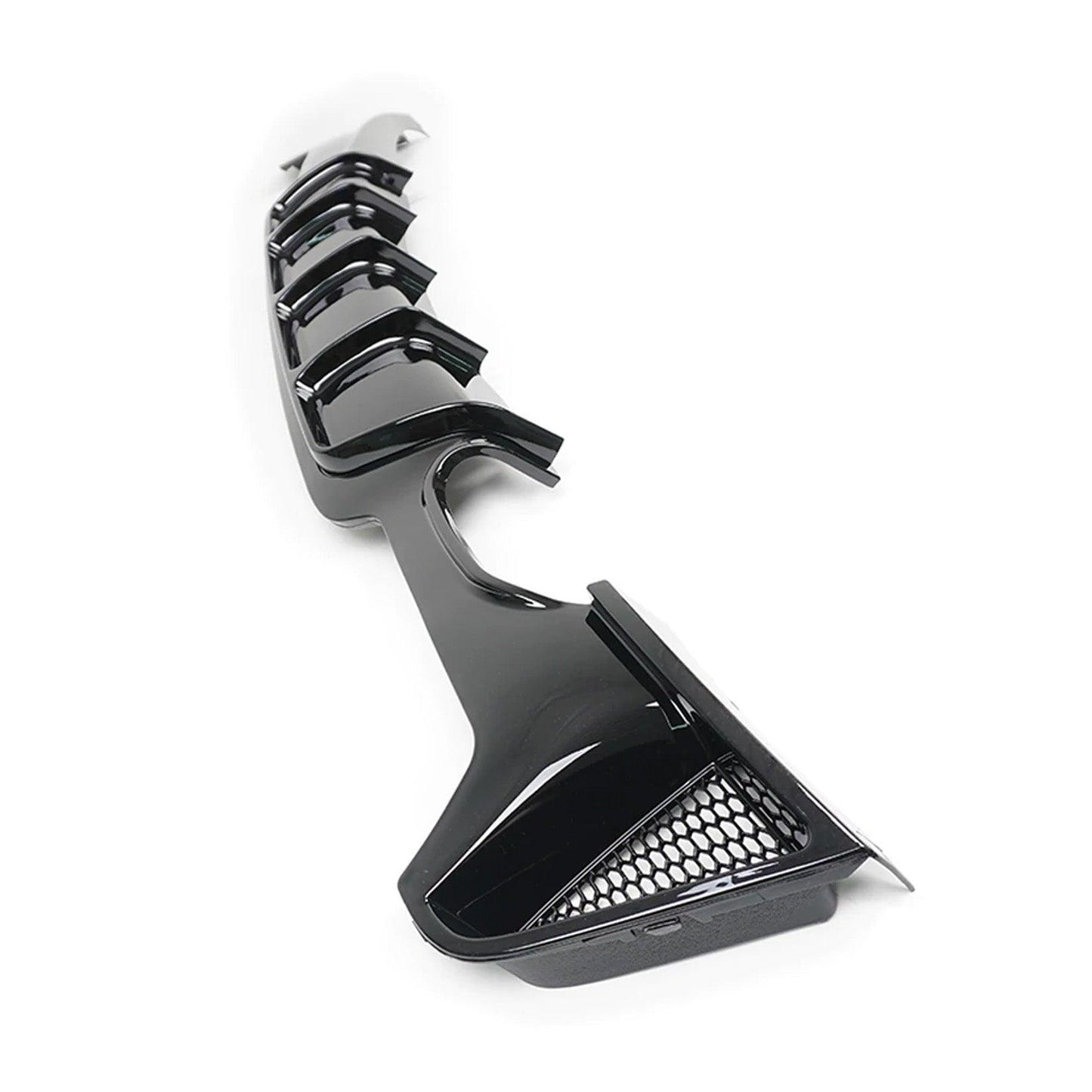 BMW 4 Series M Sport F32 F36 - Gloss Black Rear Diffuser Single Side Dual Tip - TMC Motorsport