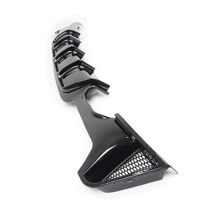 BMW 4 Series M Sport F32 F36 - Gloss Black Rear Diffuser Single Side Dual Tip - TMC Motorsport