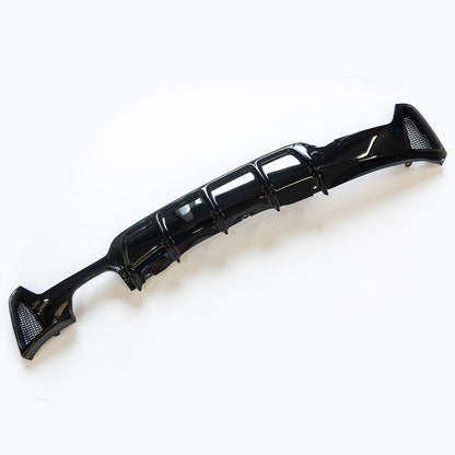 BMW 4 Series M Sport F32 F36 - Gloss Black Rear Diffuser Single Side Dual Tip - TMC Motorsport