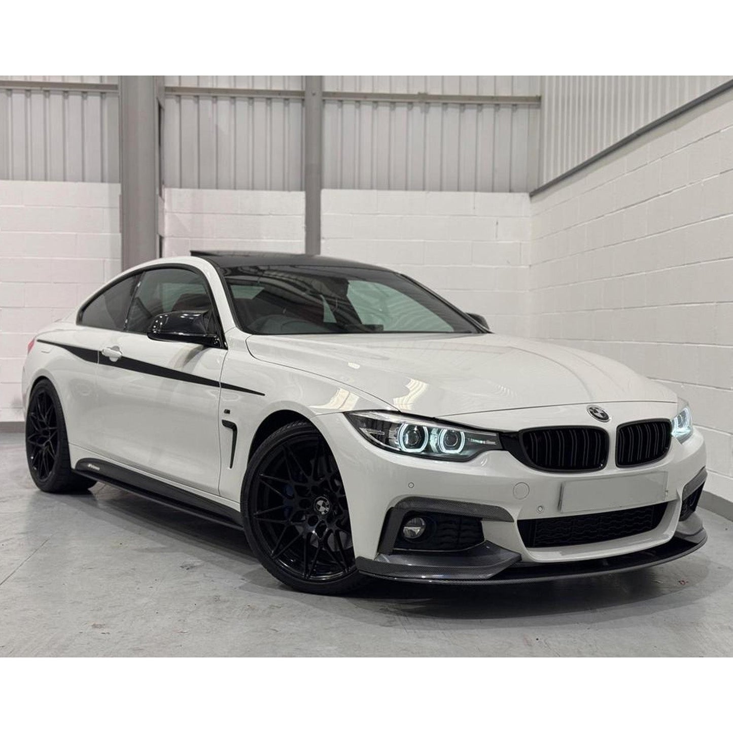 BMW 4 Series M Sport F32/F36 M Performance Front Splitter in Carbon Look - TMC Motorsport