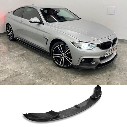 BMW 4 Series M Sport F32/F36 M Performance Front Splitter in Carbon Look - TMC Motorsport