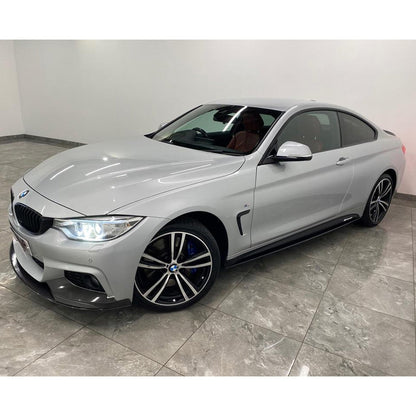 BMW 4 Series M Sport F32/F36 M Performance Front Splitter in Carbon Look - TMC Motorsport