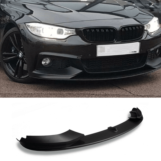 BMW 4 Series M Sport F32/F36 M Performance Front Splitter in Matte Finish - TMC Motorsport