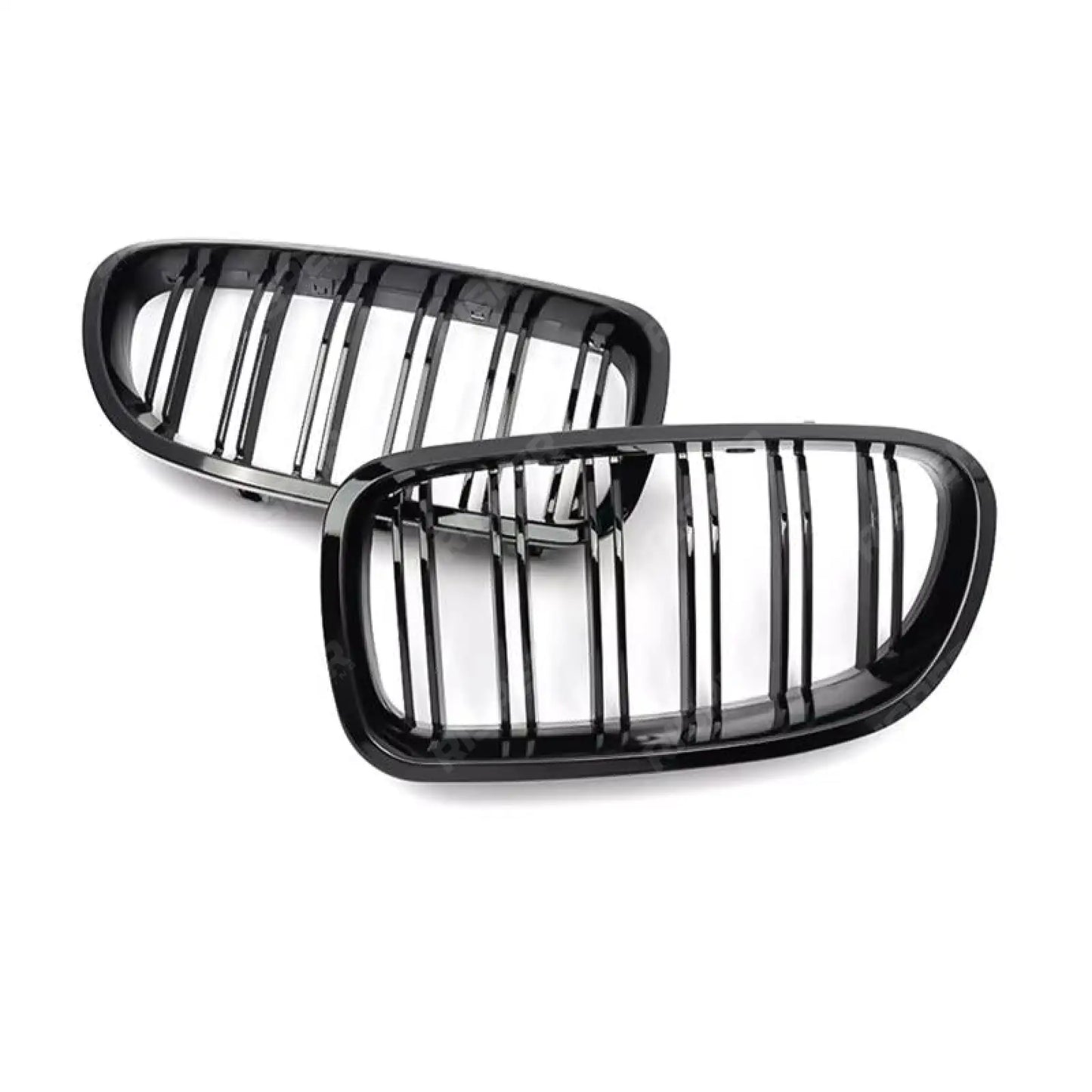 BMW 5 Series F10 2009-2017 DUAL SLAT FRONT GRILL IN GLOSS BLACK