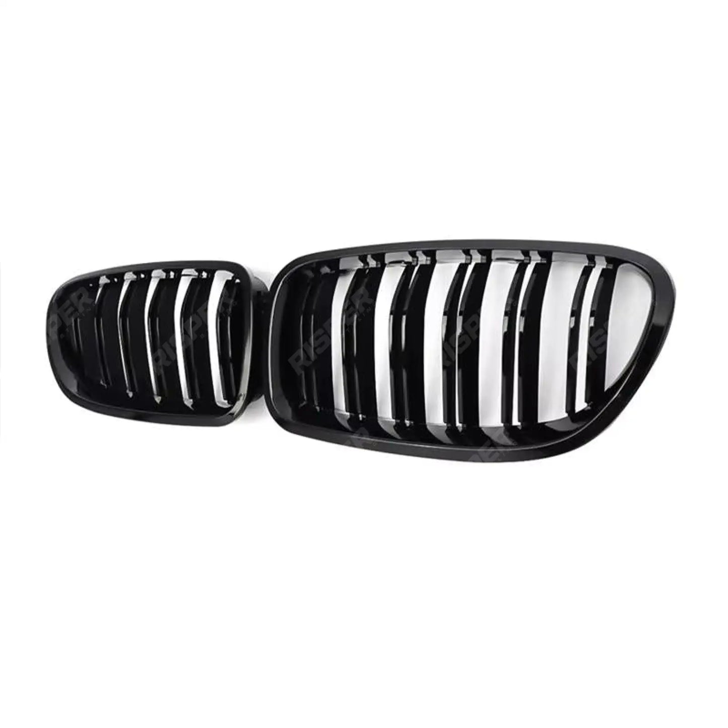 BMW 5 Series F10 2009-2017 DUAL SLAT FRONT GRILL IN GLOSS BLACK