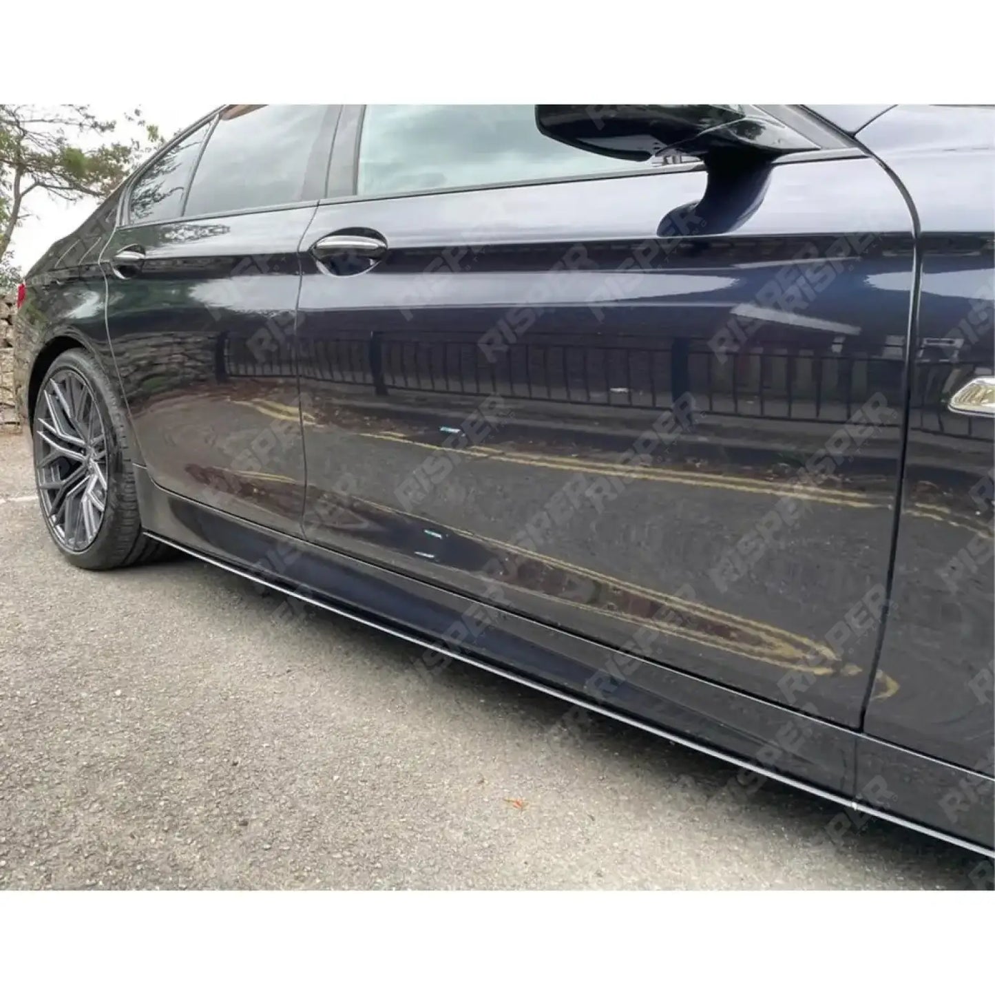 BMW 5 Series F10 F18 Aero Kit Package In Gloss Black