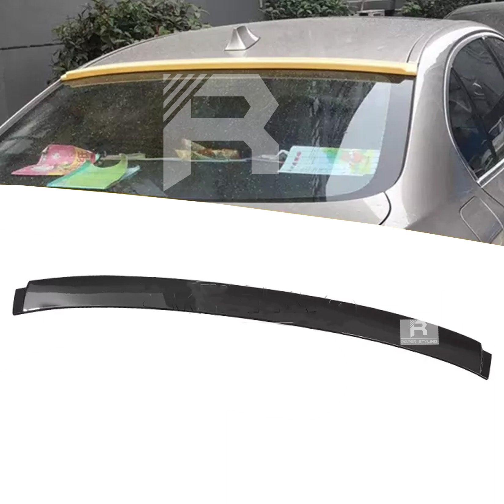 BMW 5 Series F10 G30 2010+ - Rear Window Upper Spoiler - Gloss Black - TMC Motorsport