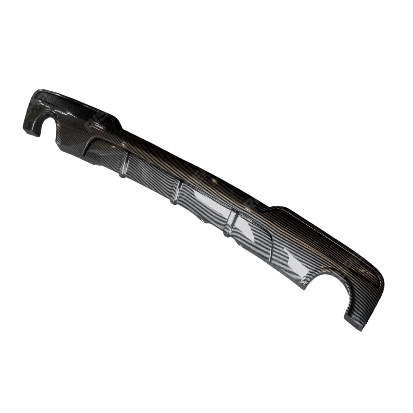 Bmw 5 Series F10 M Sport 2009-2017 Rear Diffuser In Carbon Look 0____0
