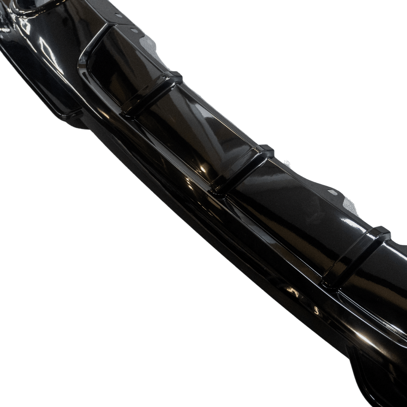 Bmw 5 Series F10 M Sport 2009-2017 Rear Diffuser In Gloss Black 0____0 - TMC Motorsport