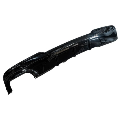 Bmw 5 Series F10 M Sport 2009-2017 Rear Diffuser In Gloss Black 00___