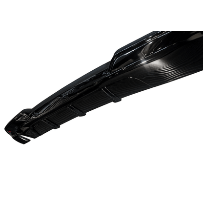 Bmw 5 Series F10 M Sport 2009-2017 Rear Diffuser In Gloss Black 00___ - TMC Motorsport