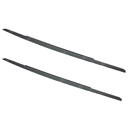Bmw 5 Series F10 M Sport 2009-2017 Side Skirt Splitters In Matte Black
