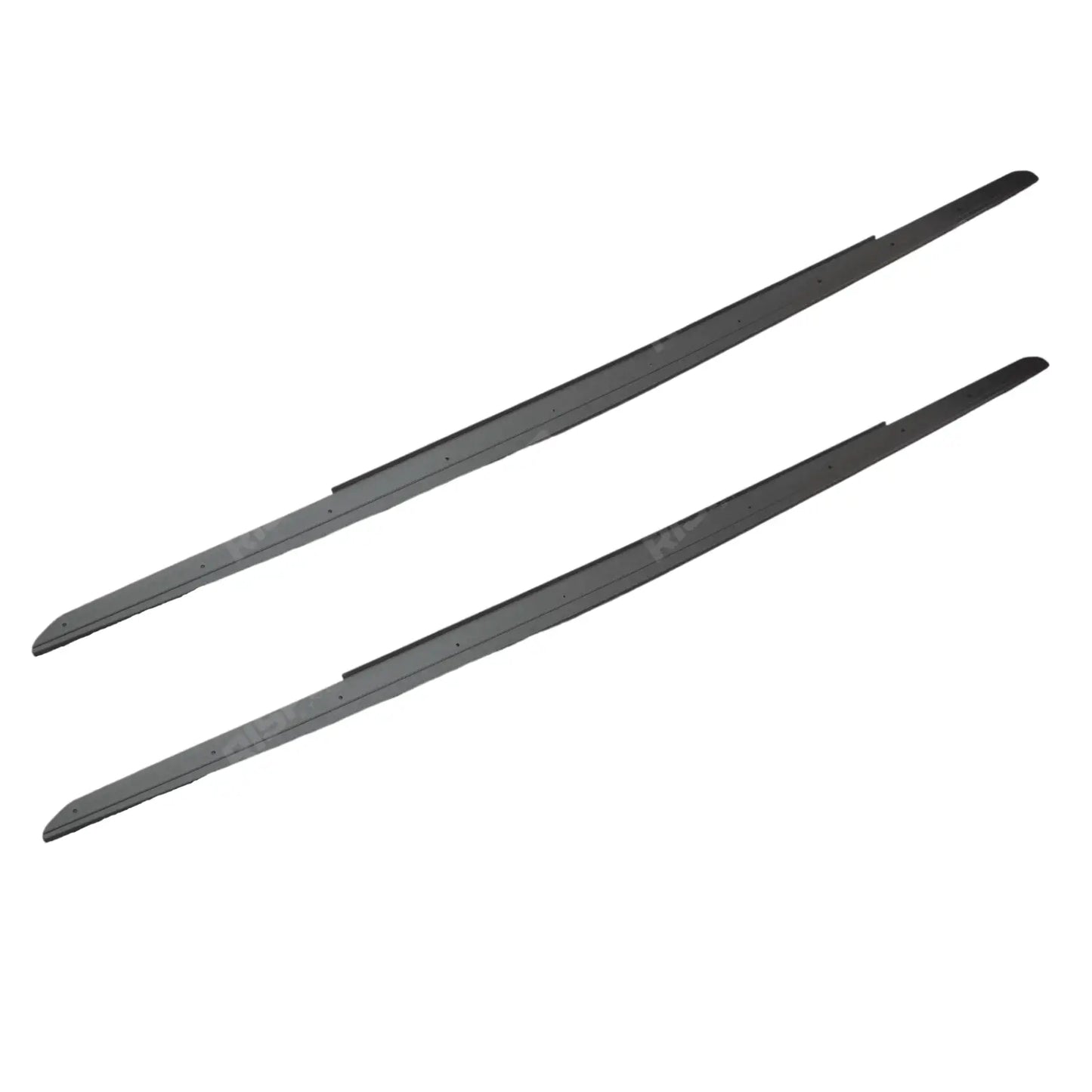Bmw 5 Series F10 M Sport 2009-2017 Side Skirt Splitters In Matte Black