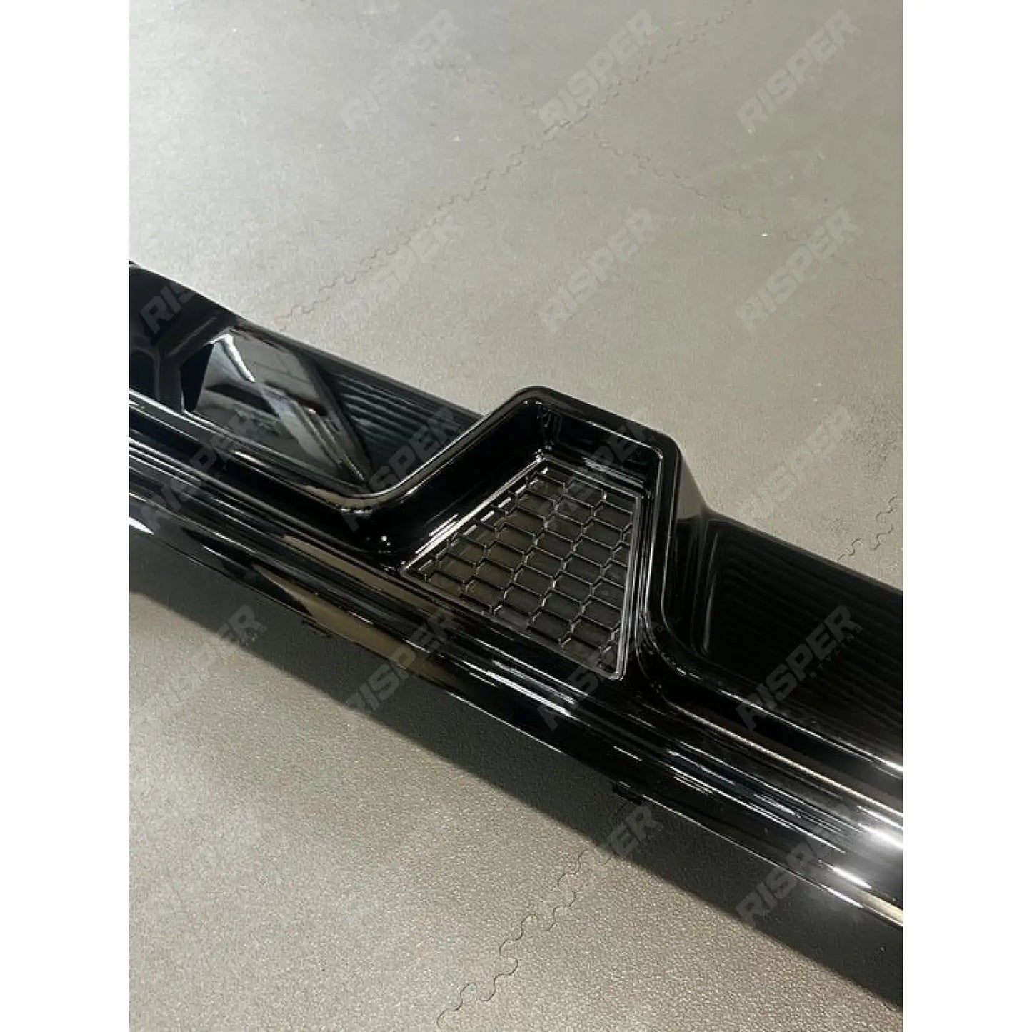 BMW 5 Series G30 G38 M Sport 2017-2024 CS Rear Diffuser In Gloss Black