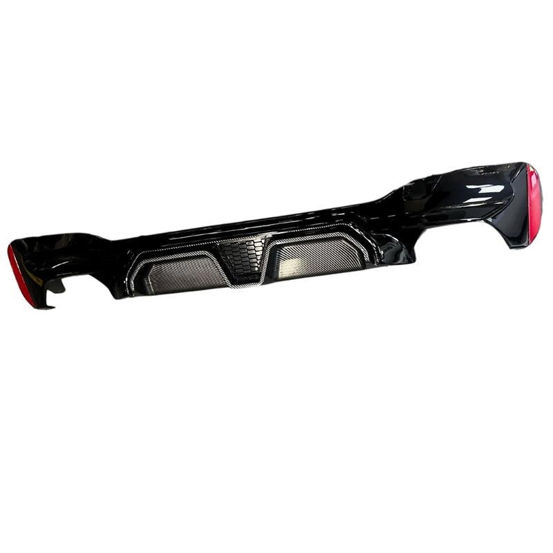 BMW 5 Series G30 G38 M Sport Pre LCI 2018-2022 CS Rear Diffuser In Carbon Look - TMC Motorsport