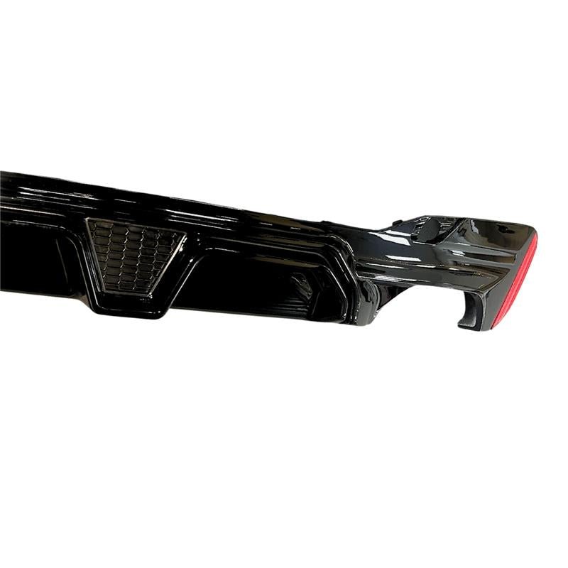 BMW 5 Series G30 G38 M Sport Pre LCI 2018-2022 CS Rear Diffuser In Gloss Black - TMC Motorsport