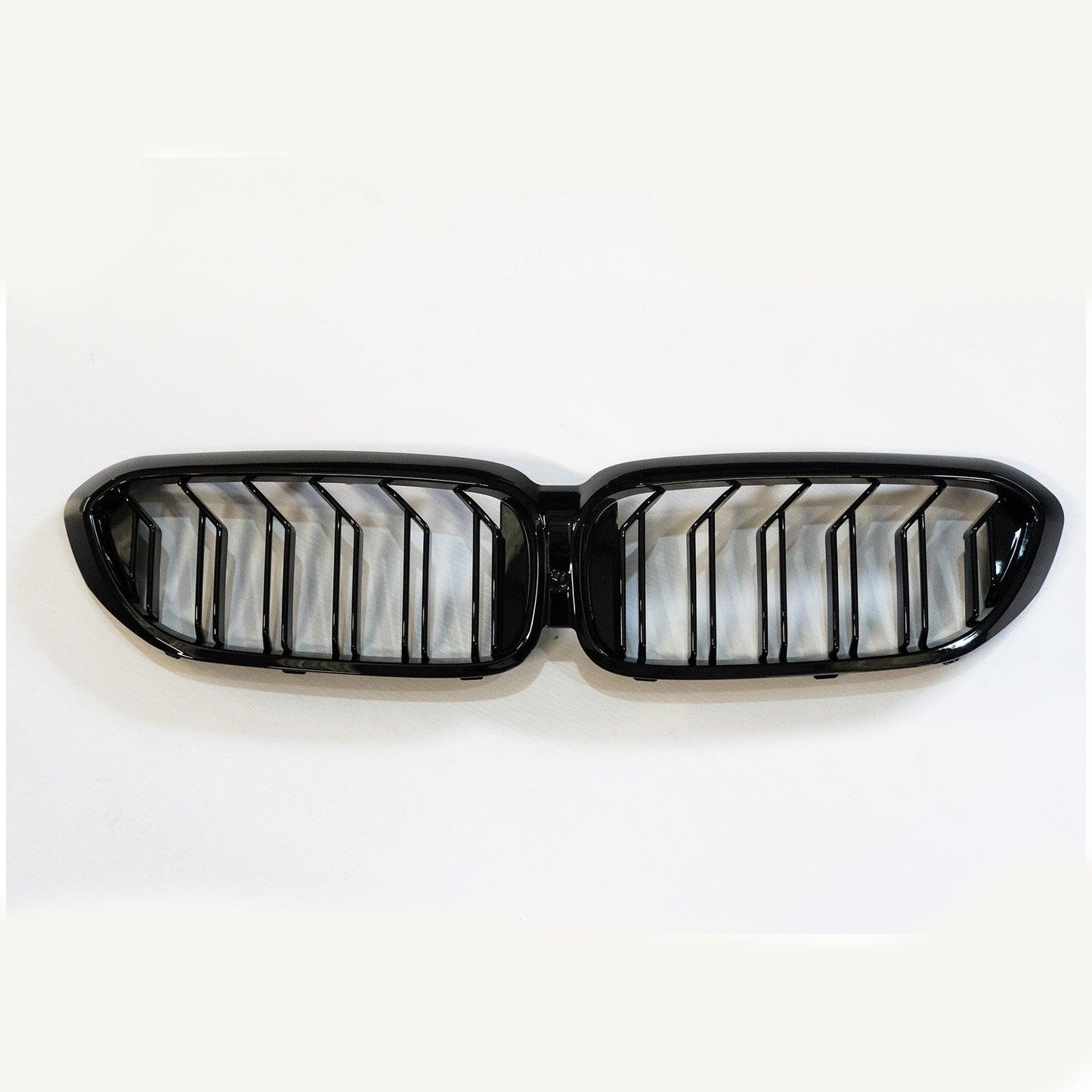 BMW 5 Series G30 Pre LCI 2017-2020 Old to New M5 Look Dual Slat Front Grille In Gloss Black - TMC Motorsport