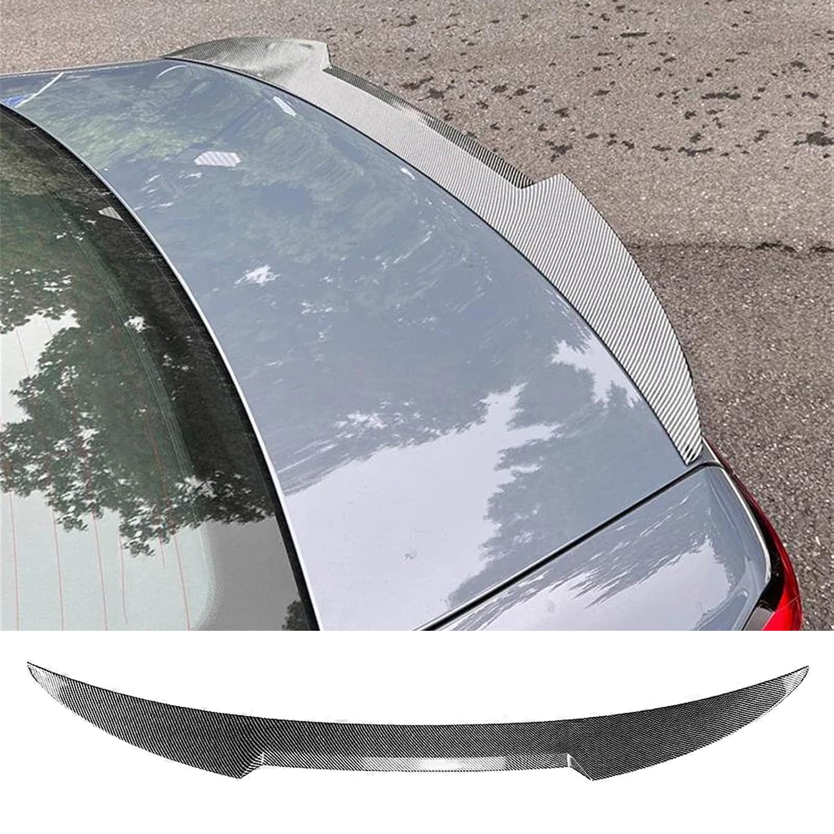 BMW 5 Series G60 2024 On M4 Style Spoiler In Carbon Look - TMC Motorsport