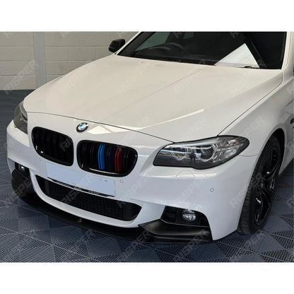 BMW 5 Series M Sport F10 F11 2009-2017 - M Performance Front Splitter in Matte Black