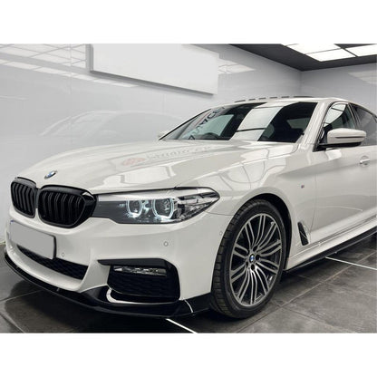 BMW 5 Series M Sport G30 G31 2017-2020 (pre-LCI) Front Splitter In Gloss Black - TMC Motorsport