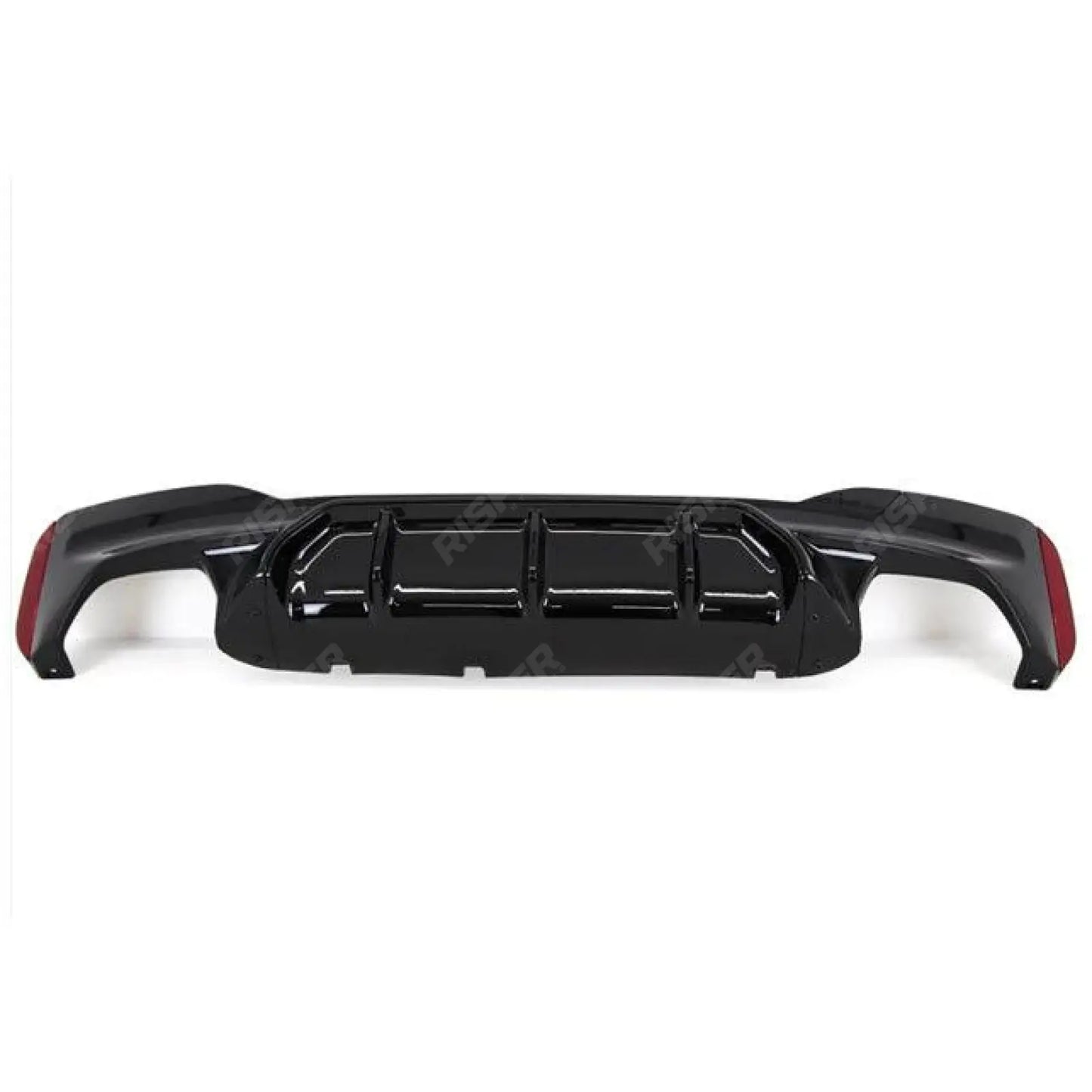 BMW 5 Series M Sport G30 G31 2017-2024 M5 Look Rear Diffuser - Quad Exit Gloss Black